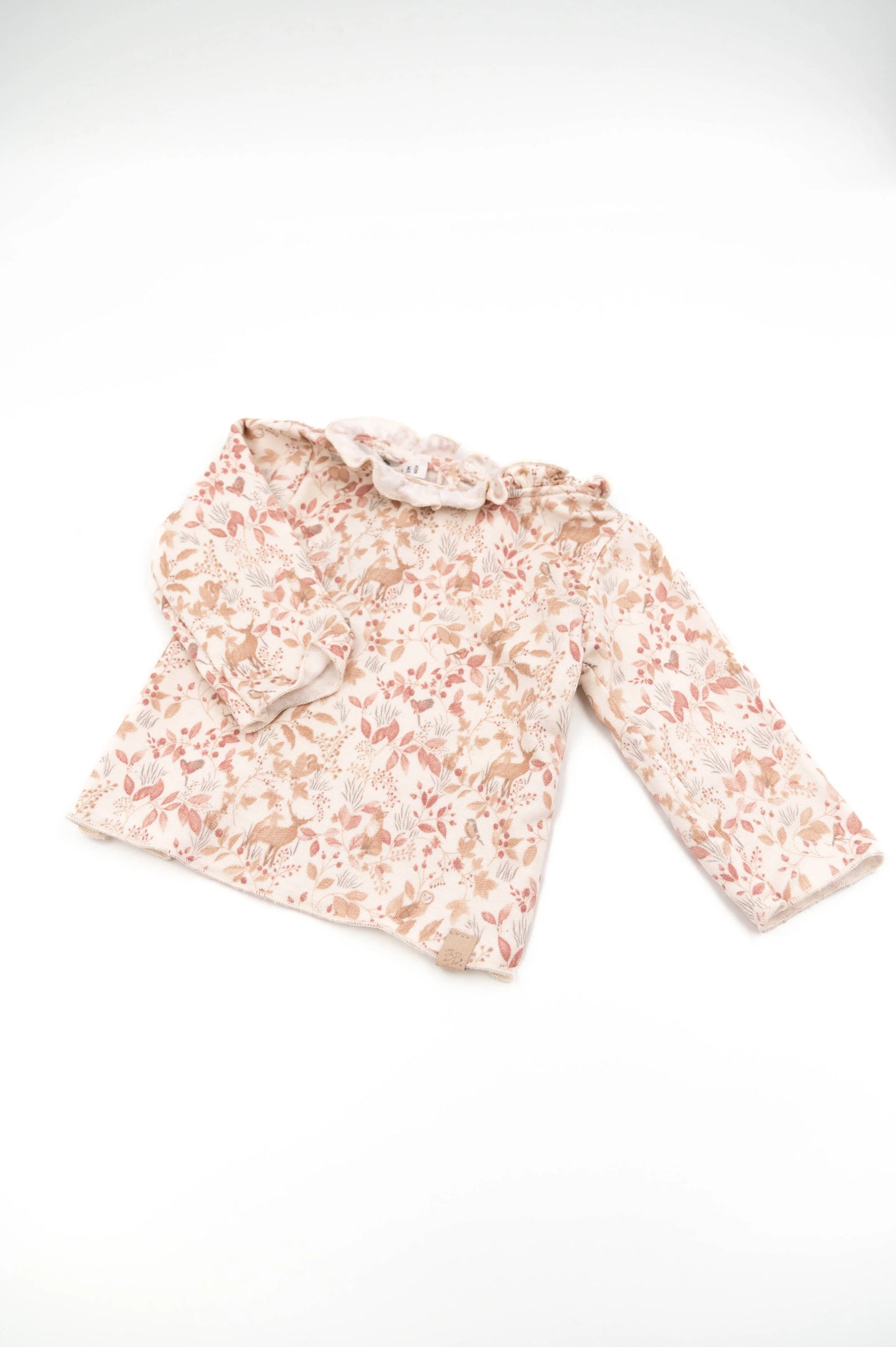 Shirt Met Kraag Met Ruches - Autumn Forest 342