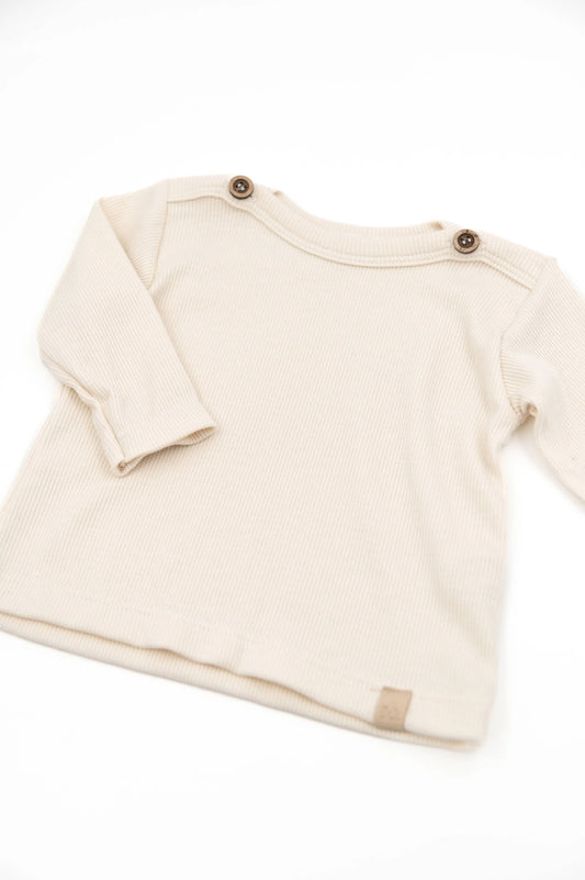 Shirt Met Schouderopening - Warm White 345