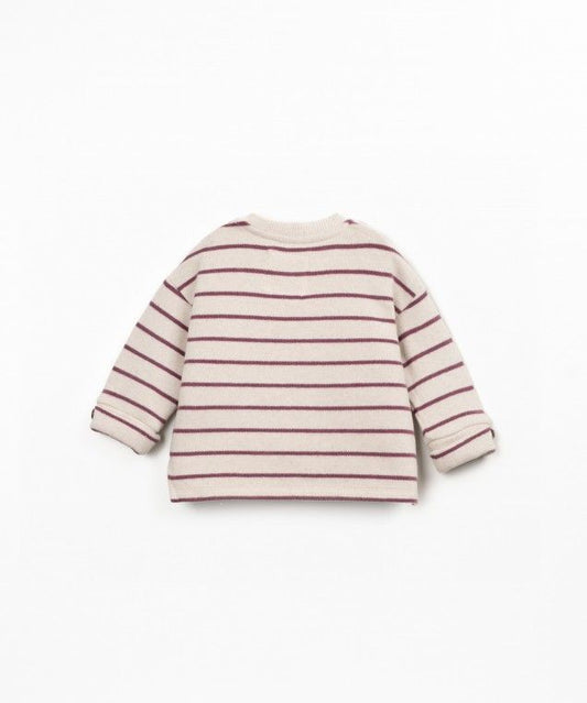 Striped Jersey Sweater