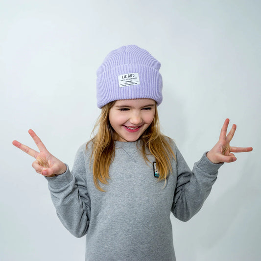 Lil’ Boo Hygge Beanie – Light Purple