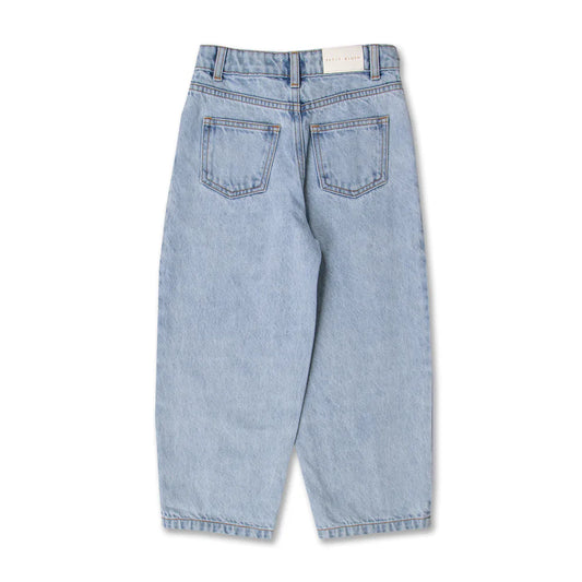 Ballon Fit Jeans Washed Light Blue