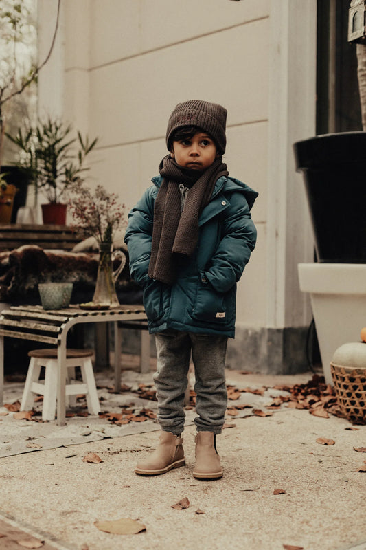 Baje Blue Vintage Winterjas