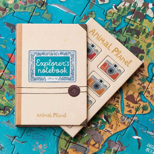 Animal Puzzzle Planet Look & Find