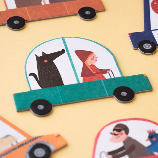 Beep, Beep! Look & find puzzle