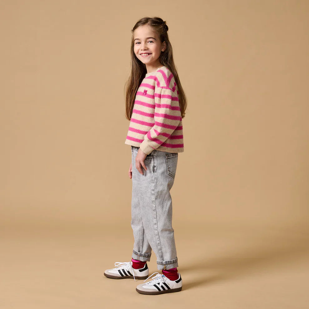 Baggy Fit Jeans Washed light grey