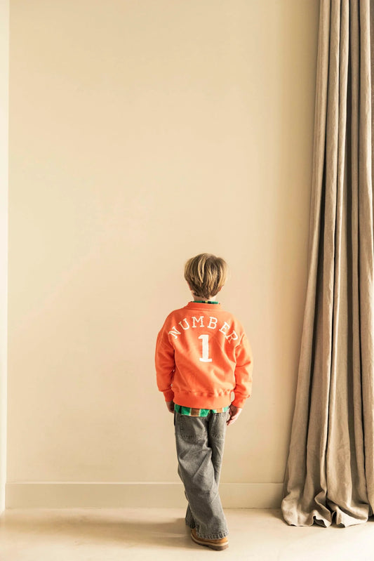 Bird NR1 Sweater Bright Orange Jenest