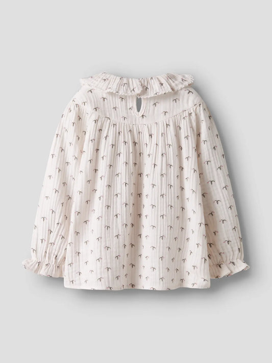 Nmfsolina Ls Loose Shirt Lil