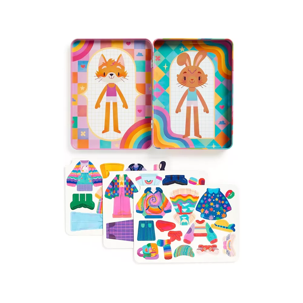 Magnetic Dress-up  Rainbow Fashion