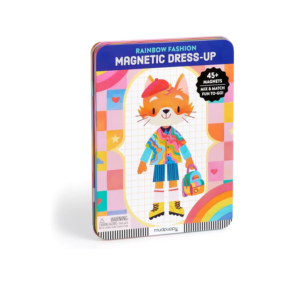 Magnetic Dress-up  Rainbow Fashion