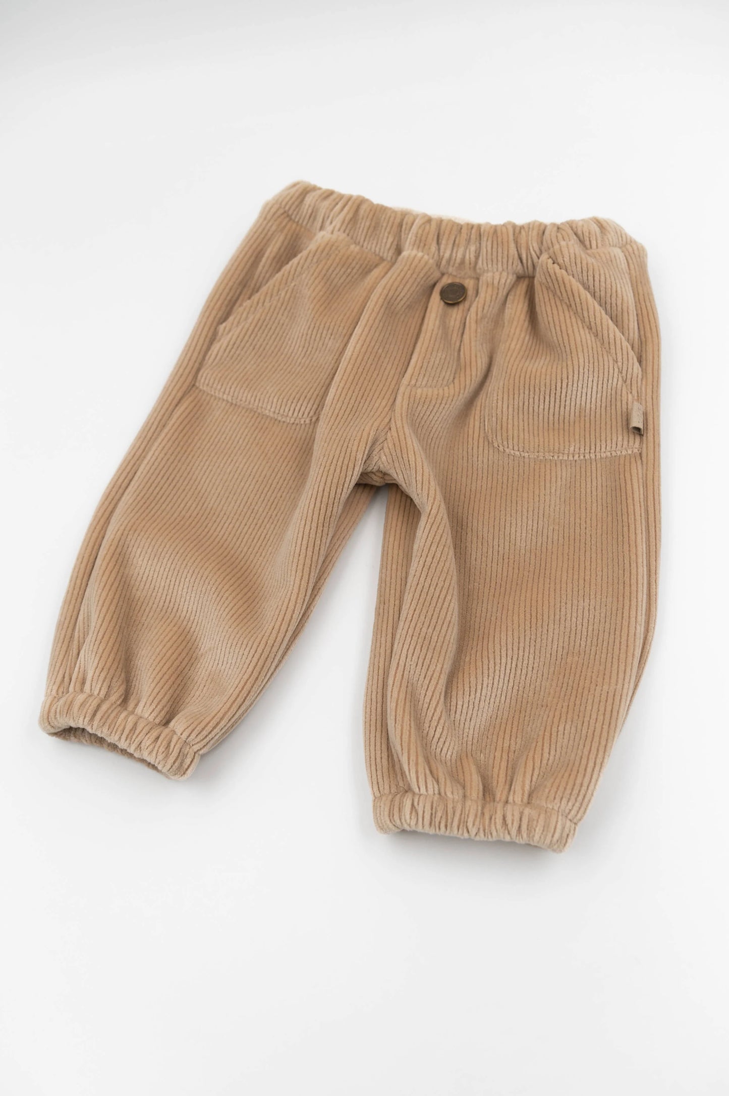 Pants Worker Con Tassche Ampie - Mocha Sand 347