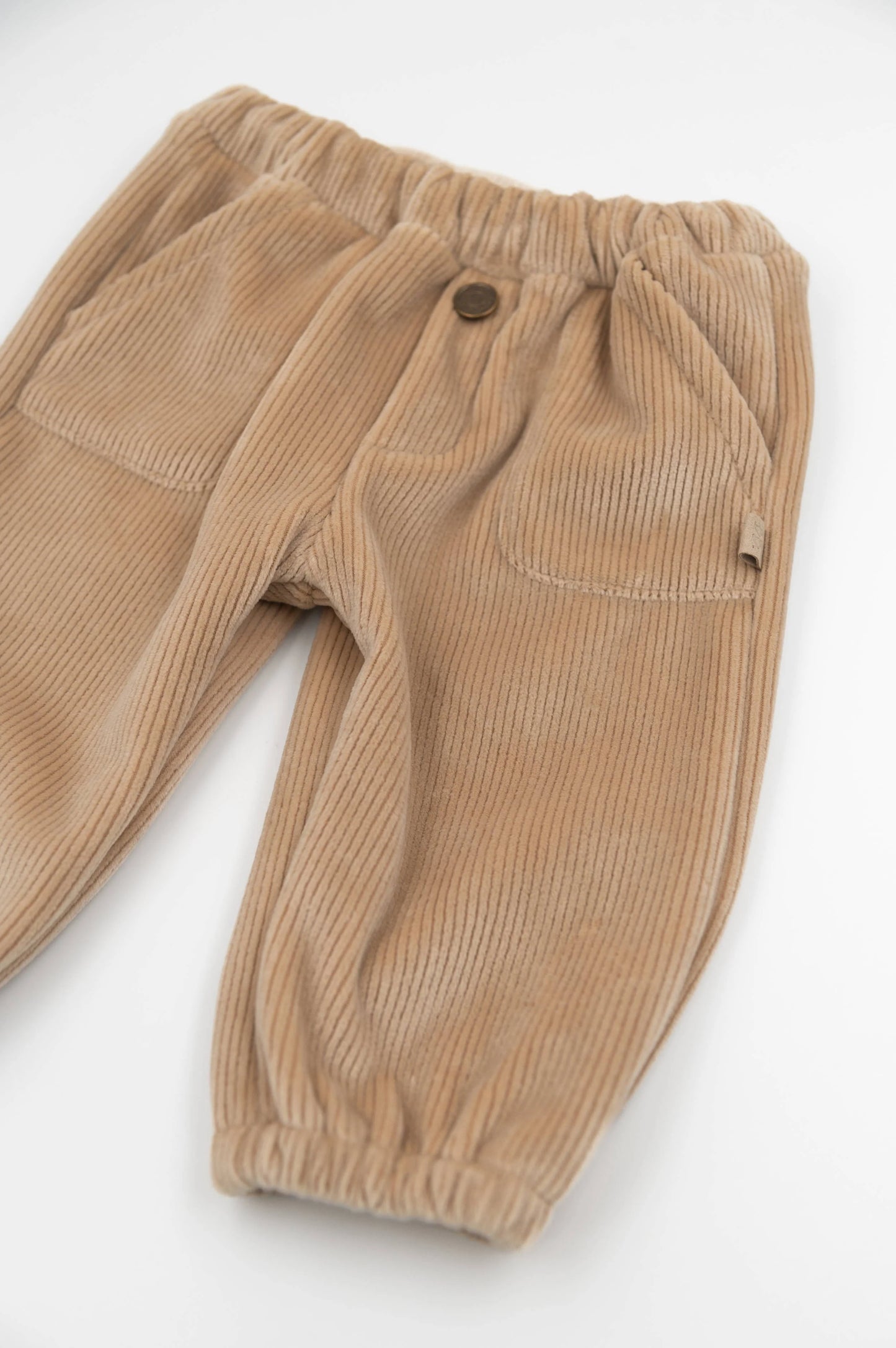 Pants Worker Con Tassche Ampie - Mocha Sand 347