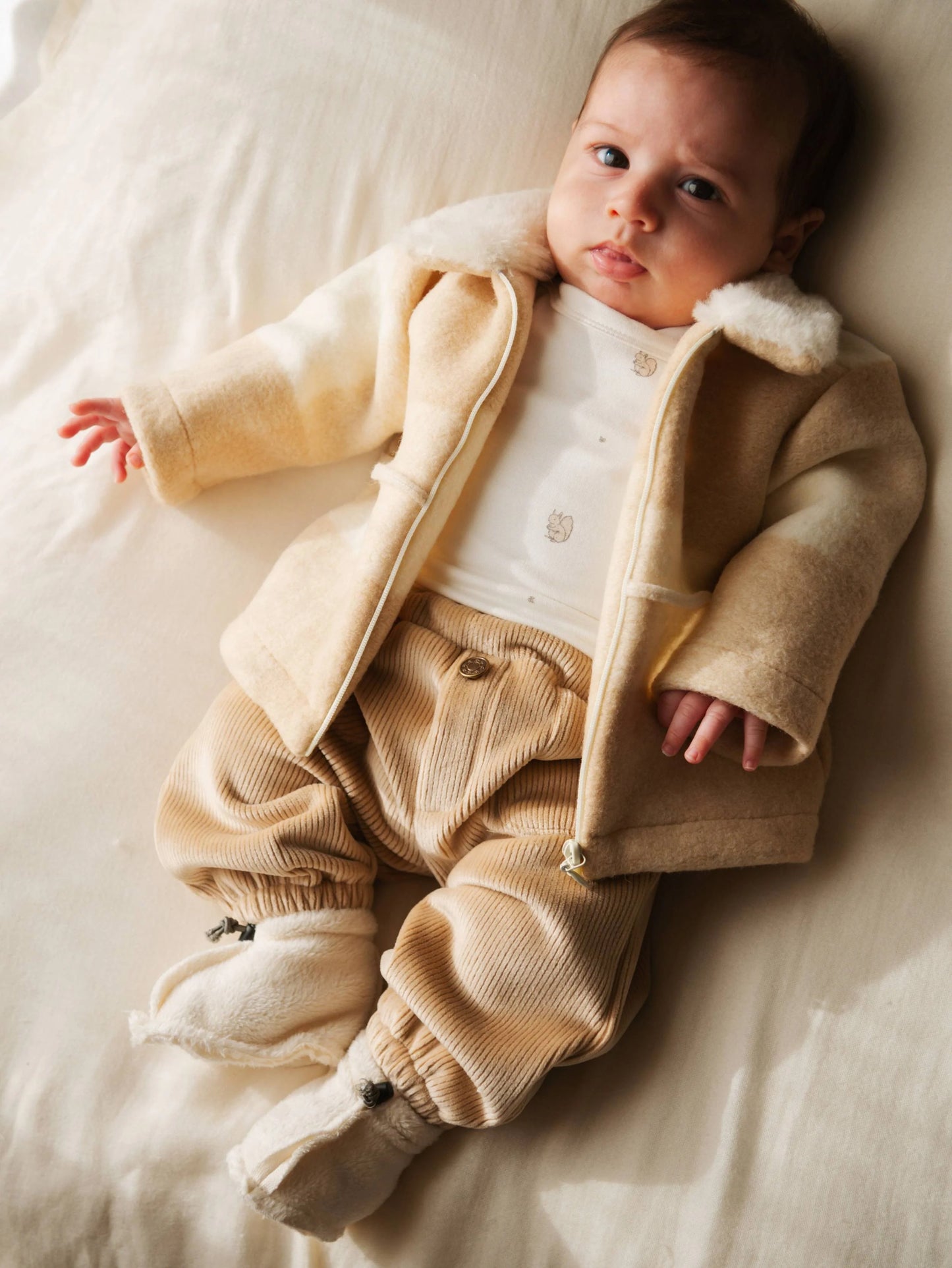 Pants Worker Con Tassche Ampie - Mocha Sand 347