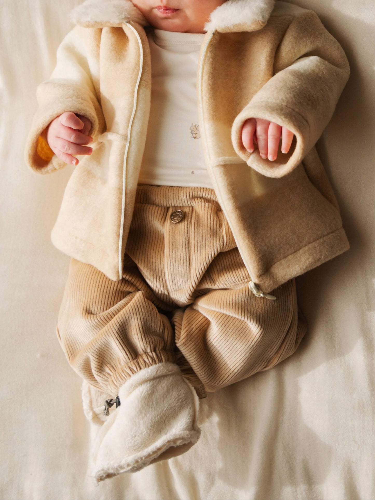 Pants Worker Con Tassche Ampie - Mocha Sand 347