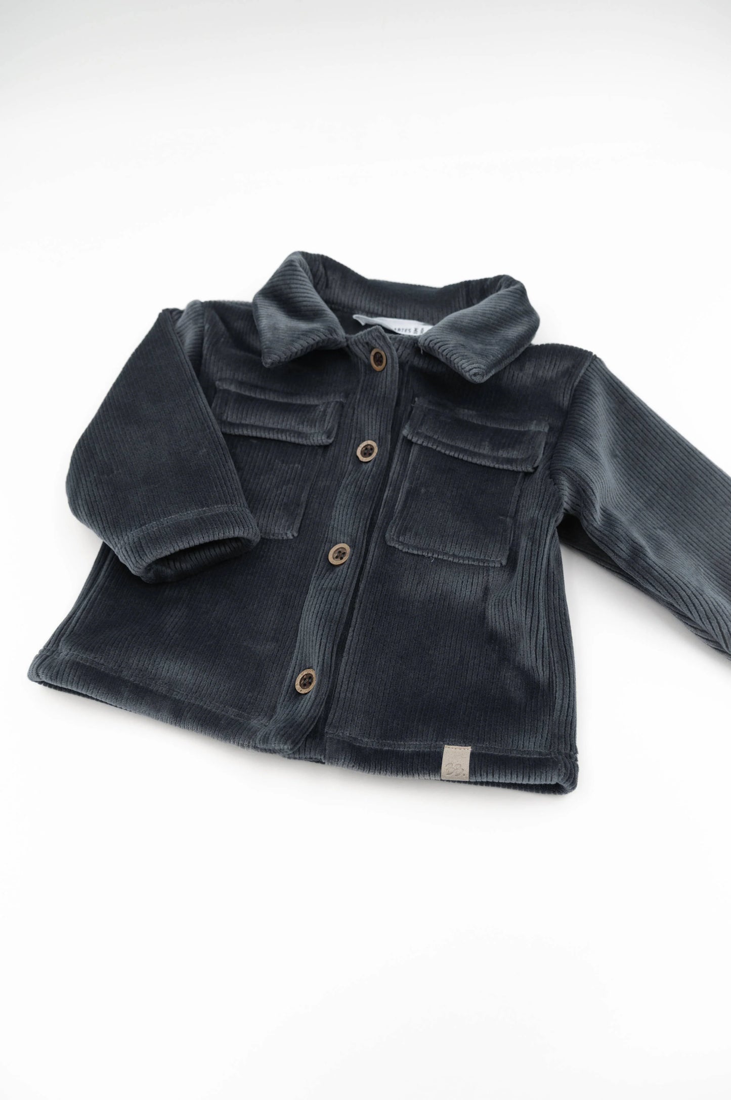 Curderoy Overhemd - Midnight Blue 343