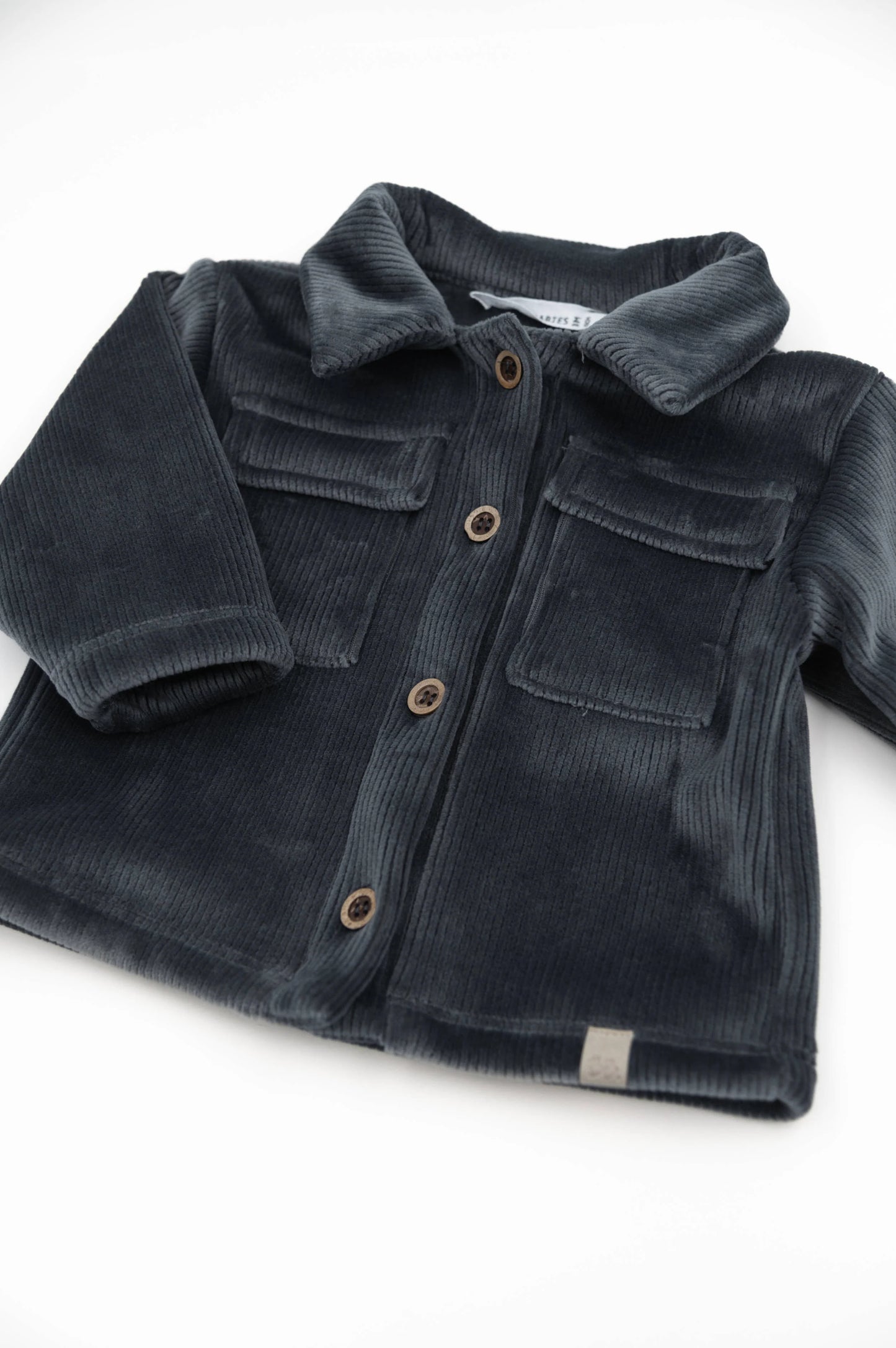 Curderoy Overhemd - Midnight Blue 343