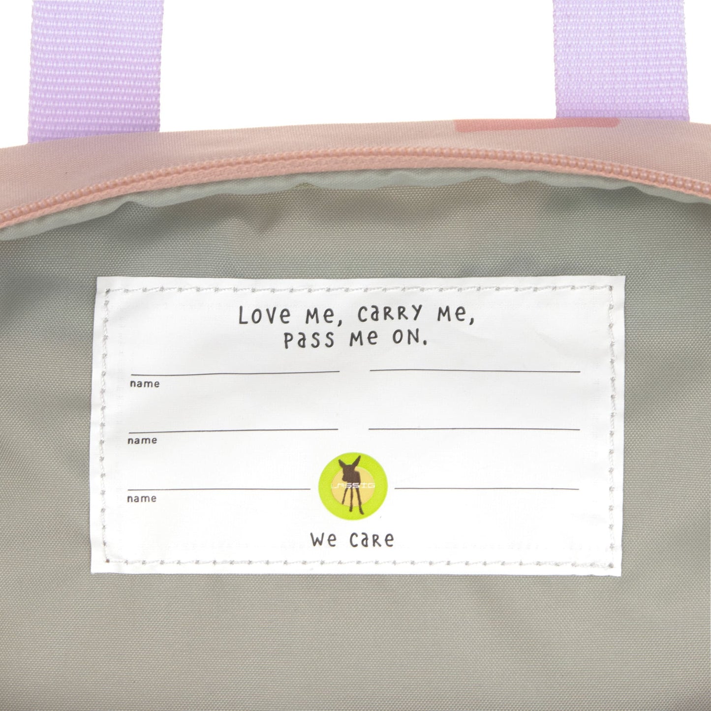 Lassig Mini Square Backpack - Pattern Party Rose