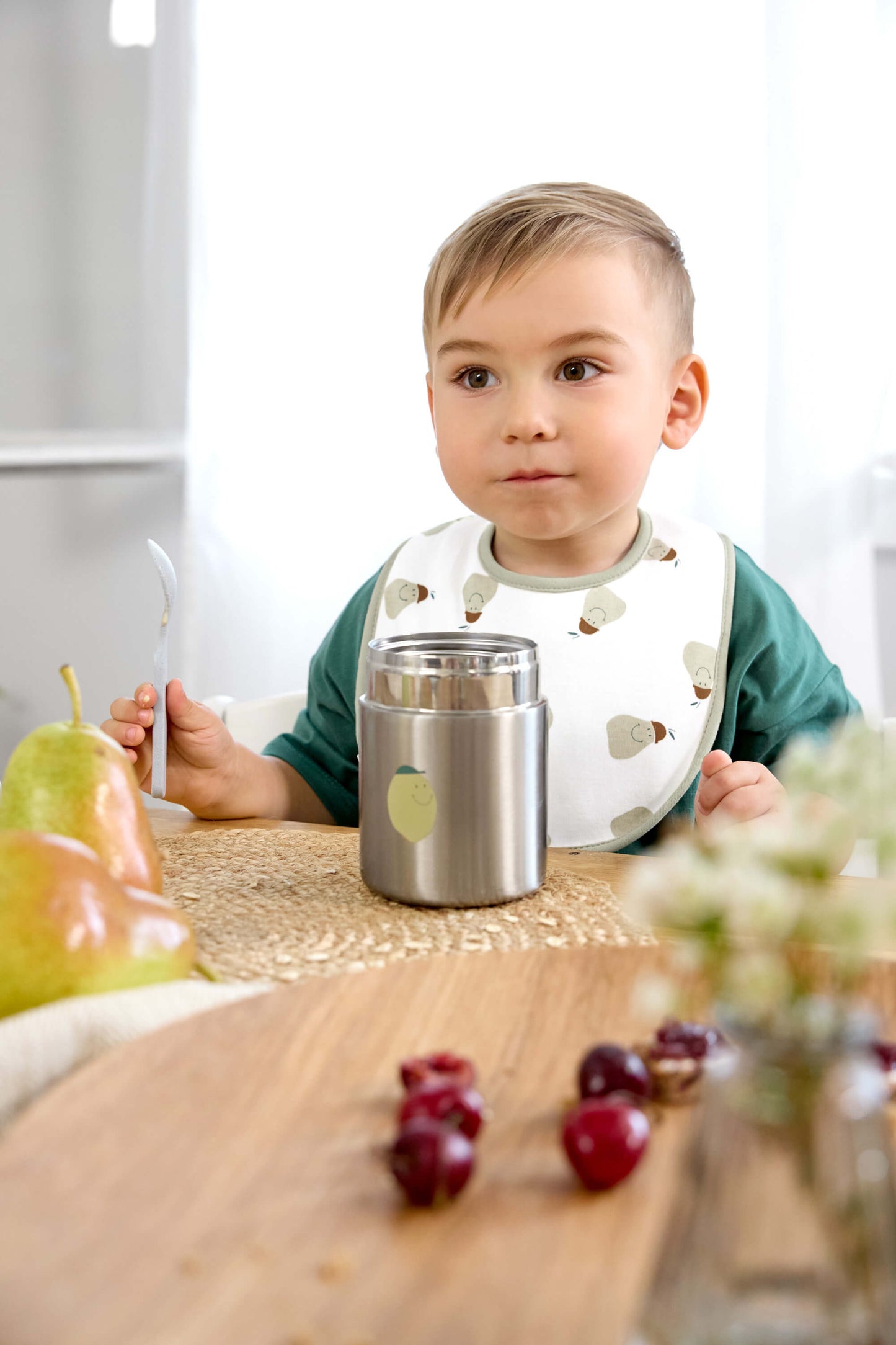 Food Jar Happy Fruits - Lemon