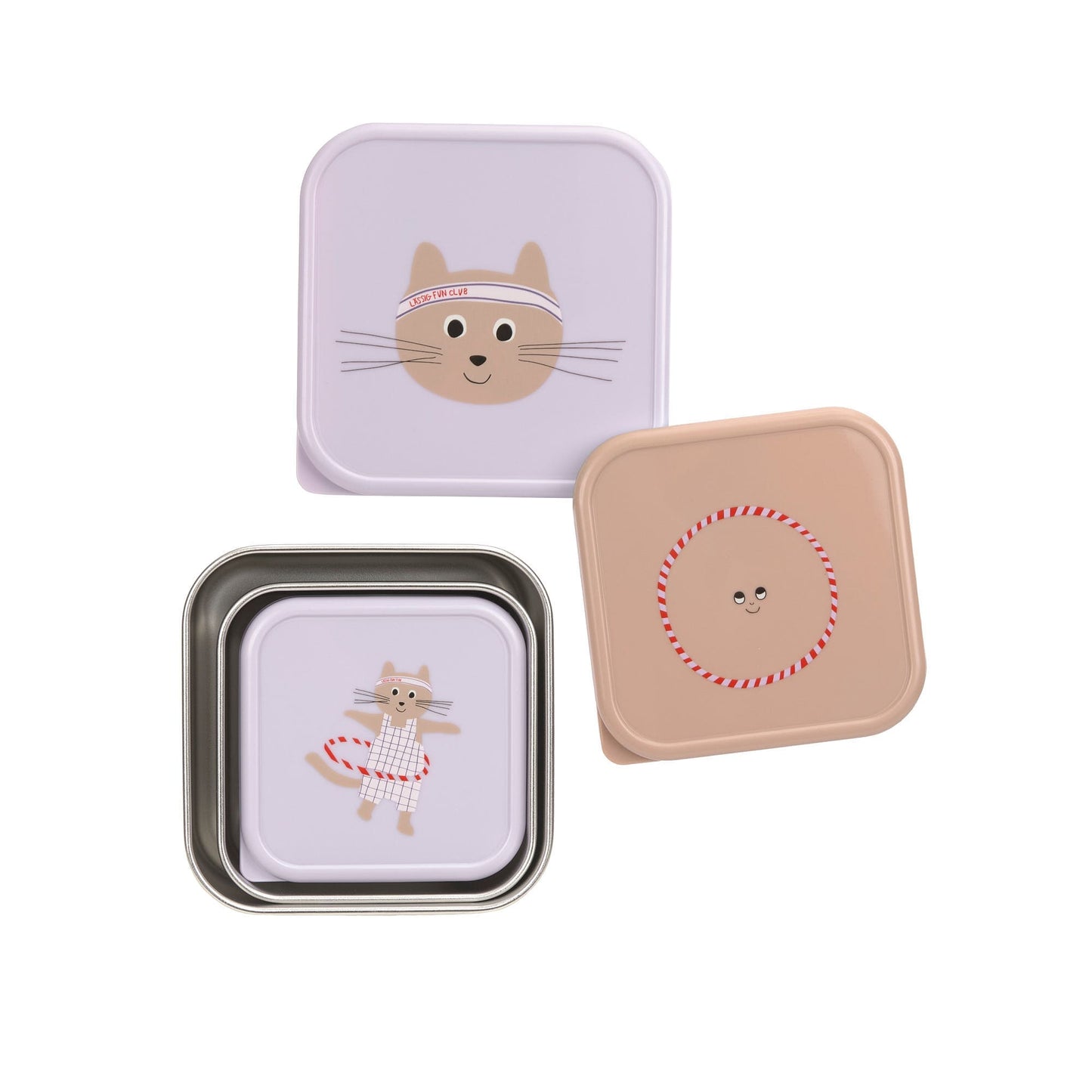 Snackbox Set - Tiny Team, Cat