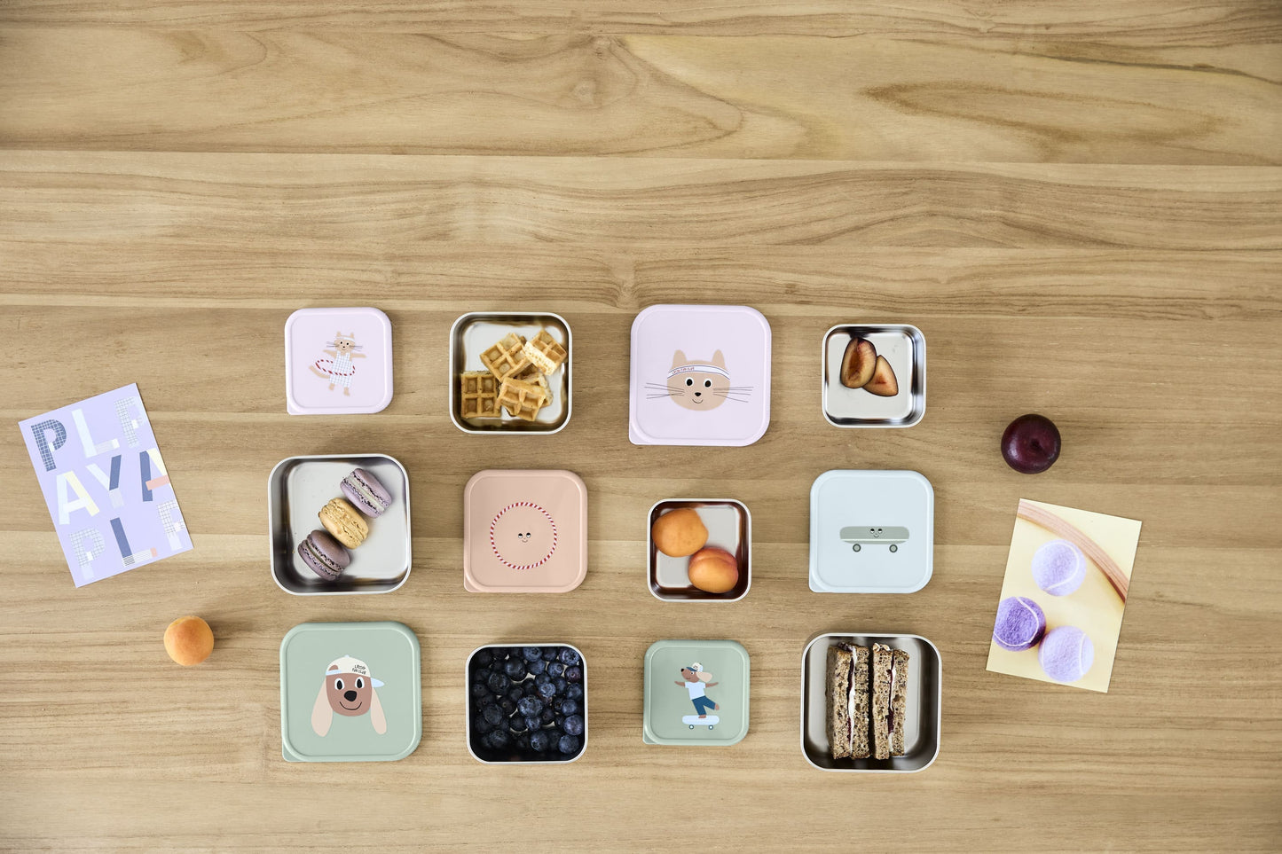 Snackbox Set - Tiny Team, Cat