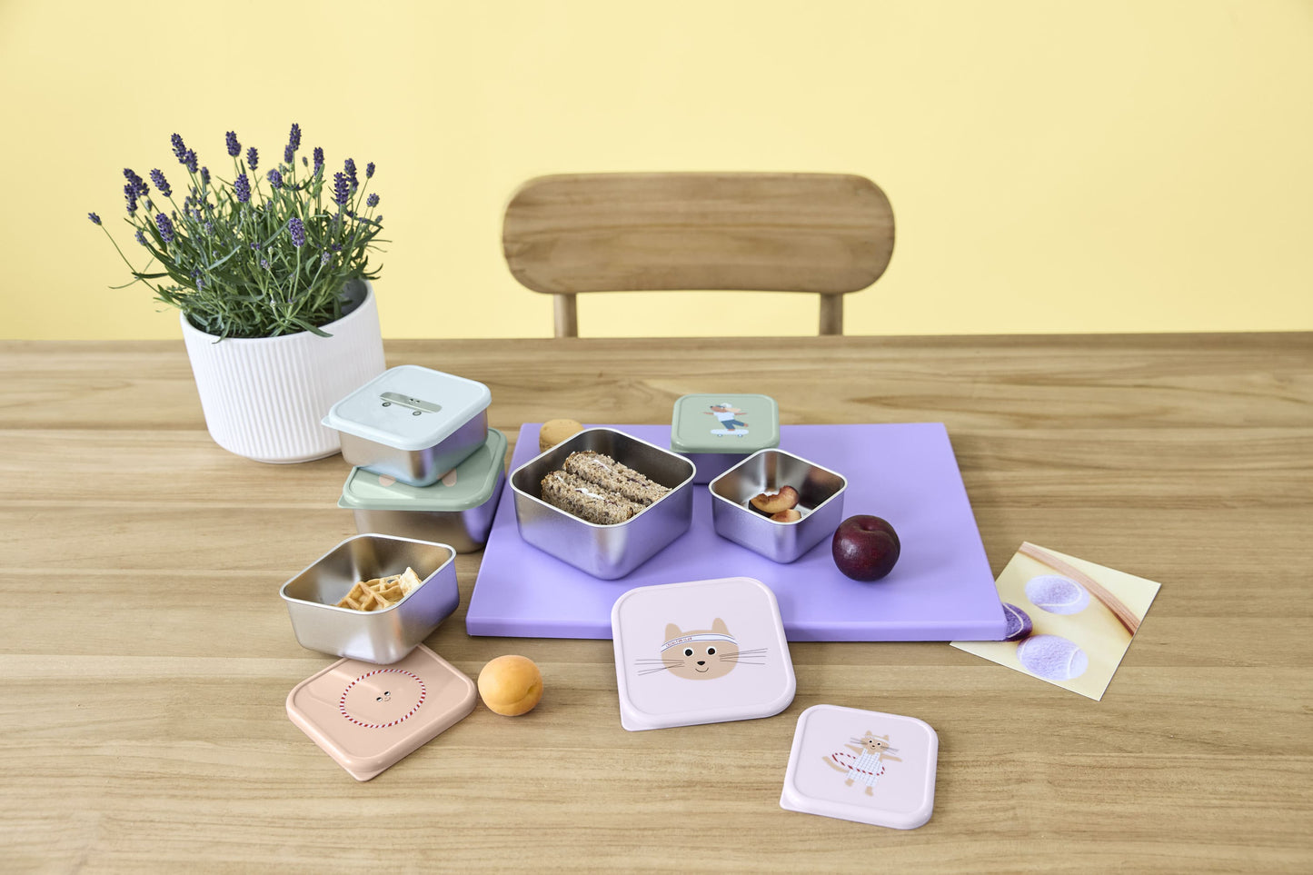 Snackbox Set - Tiny Team, Cat