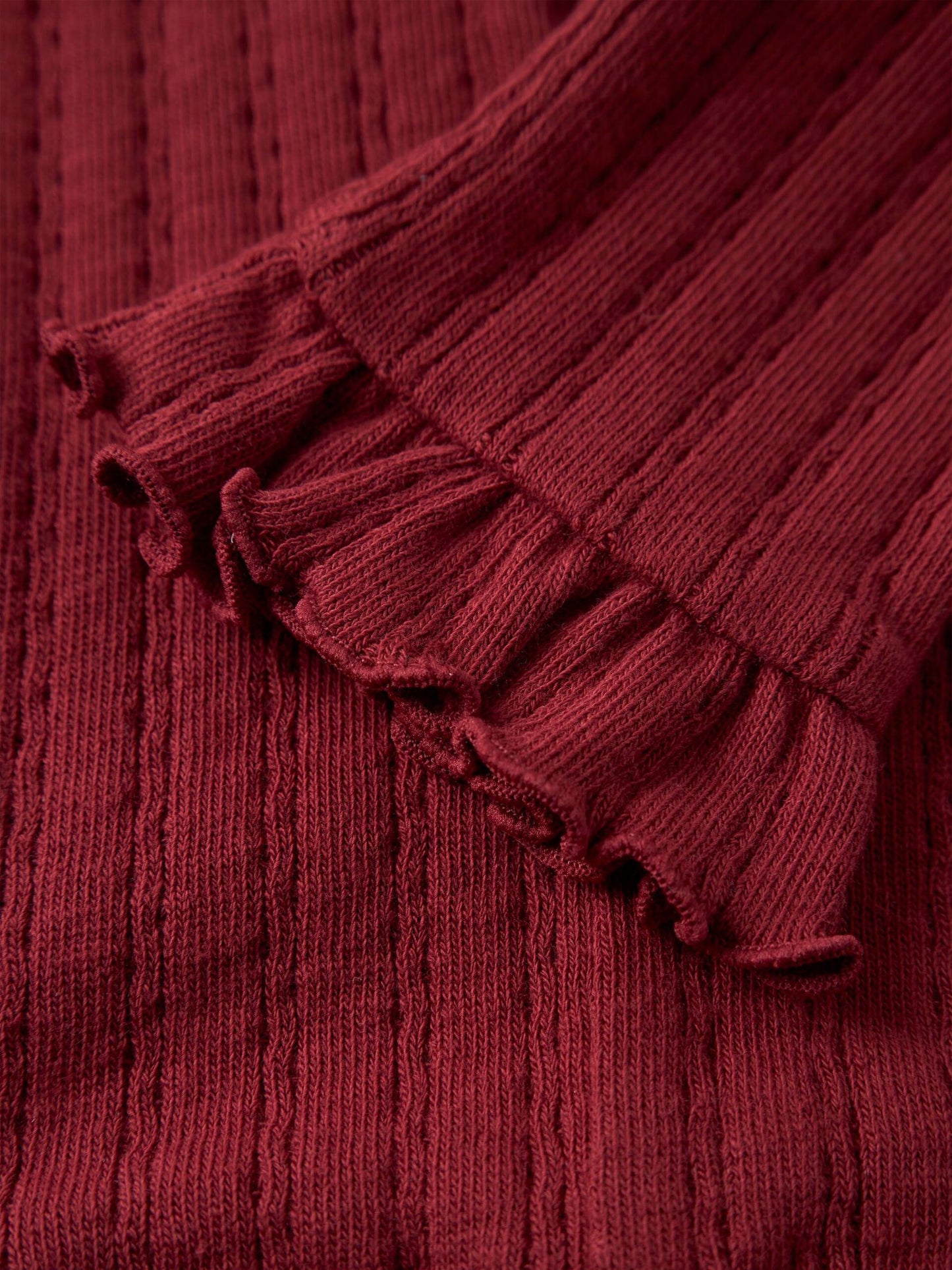 Lil' Atelier NBFSAGA SAG LS BODY DRESS LIL Red Dahlia