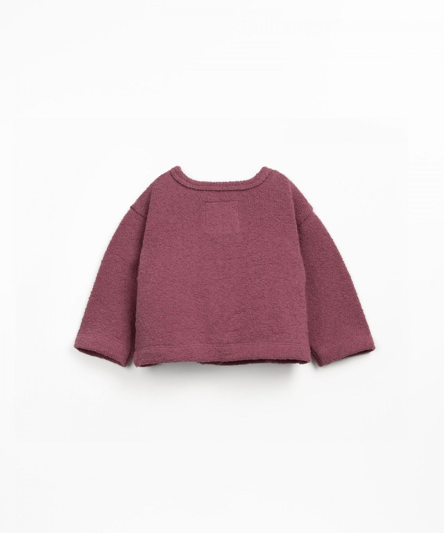 Jersey Cardigan - Bordeaux