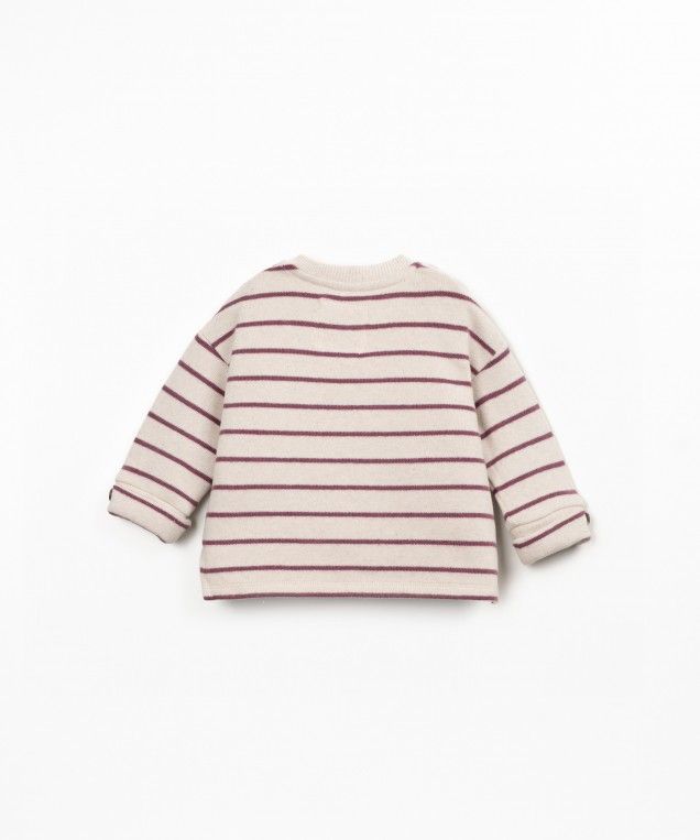 Striped Jersey Sweater