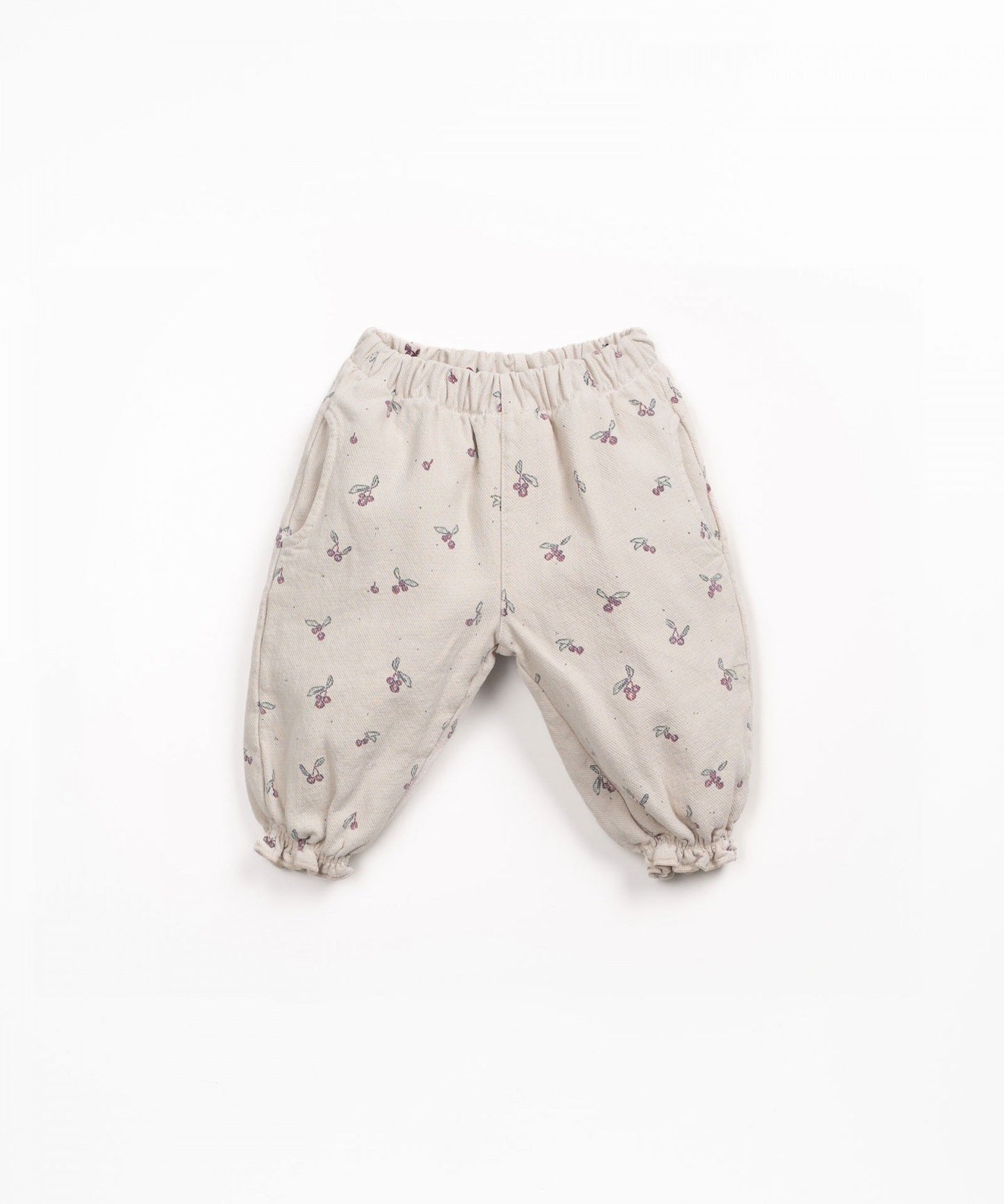 Printed Twill Trousers