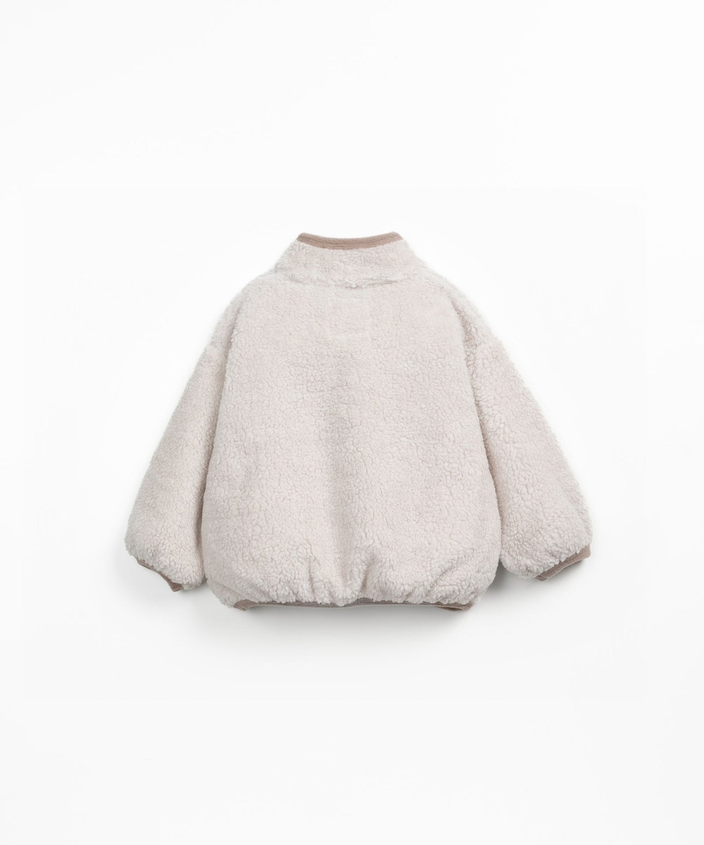 Fur sweatshirt in organic cotton