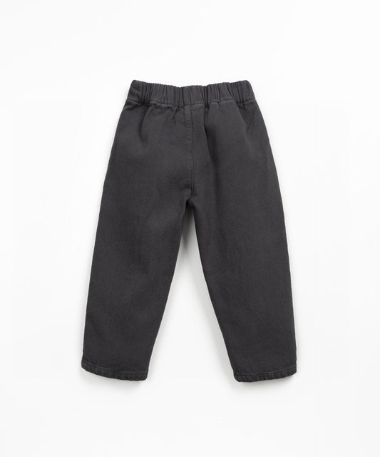 Twill Trousers With Pockets