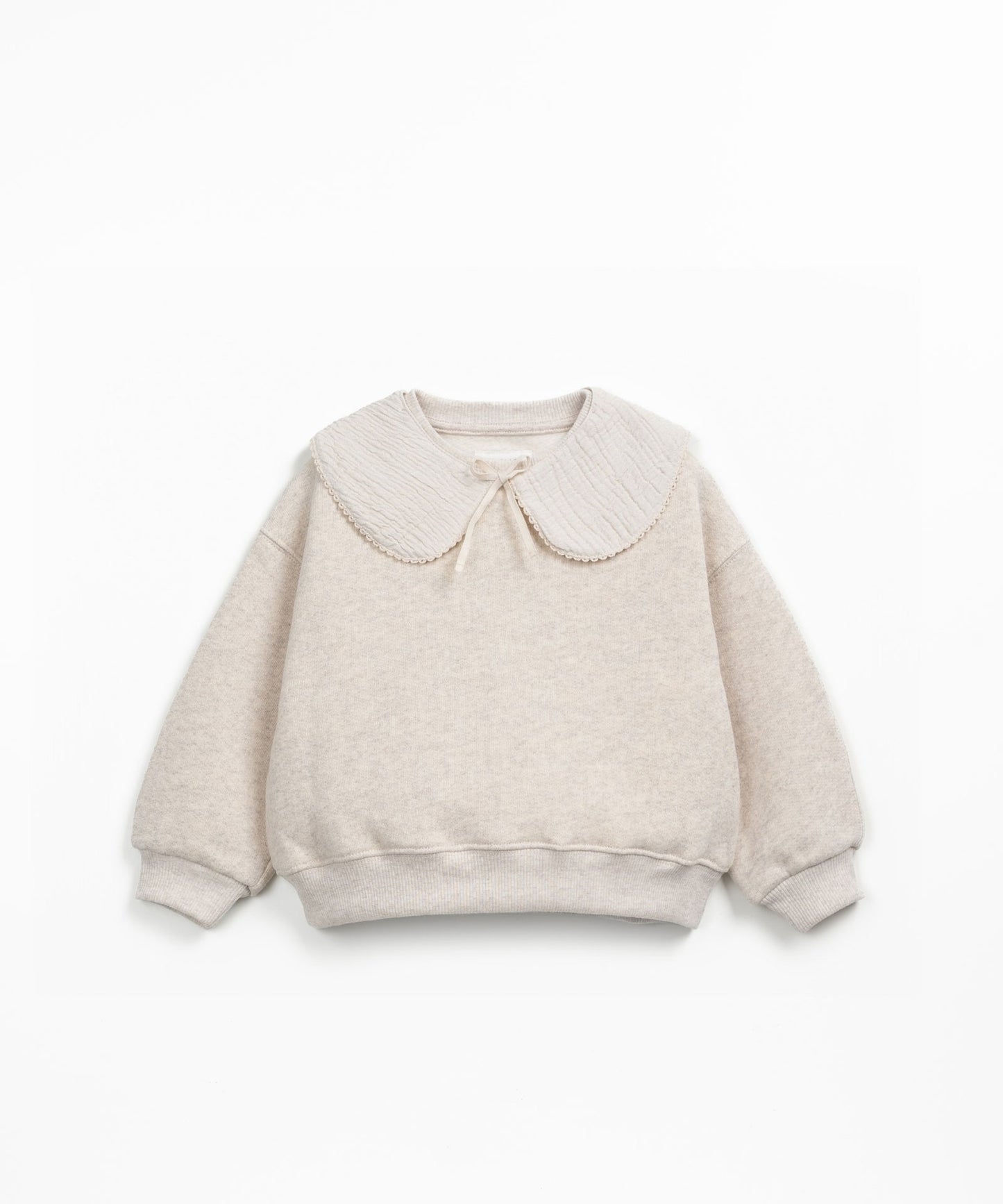 Knitted Sweater With Colar