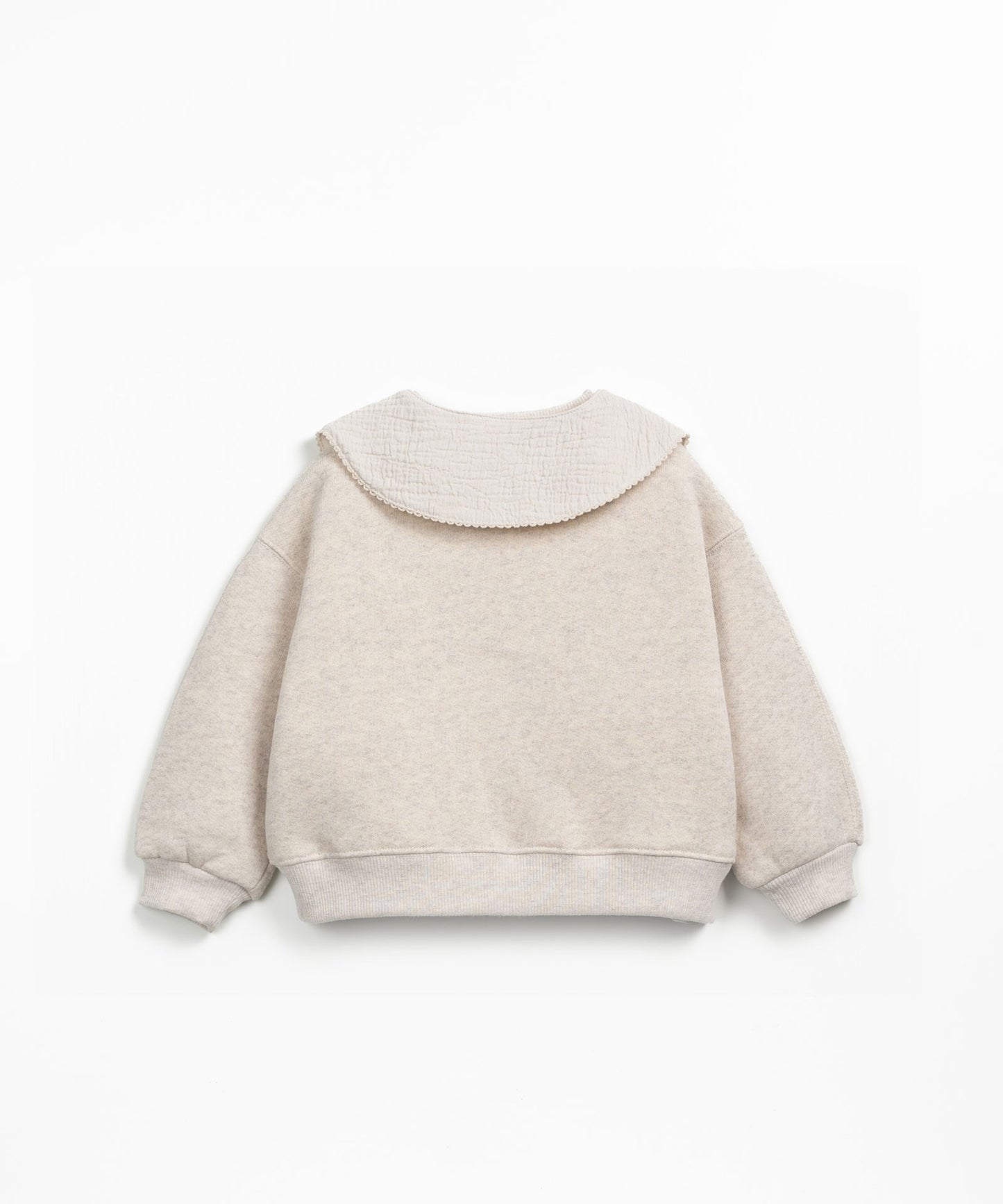 Knitted Sweater With Colar
