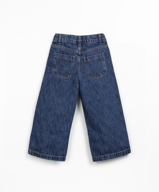 Straight Denim Trousers