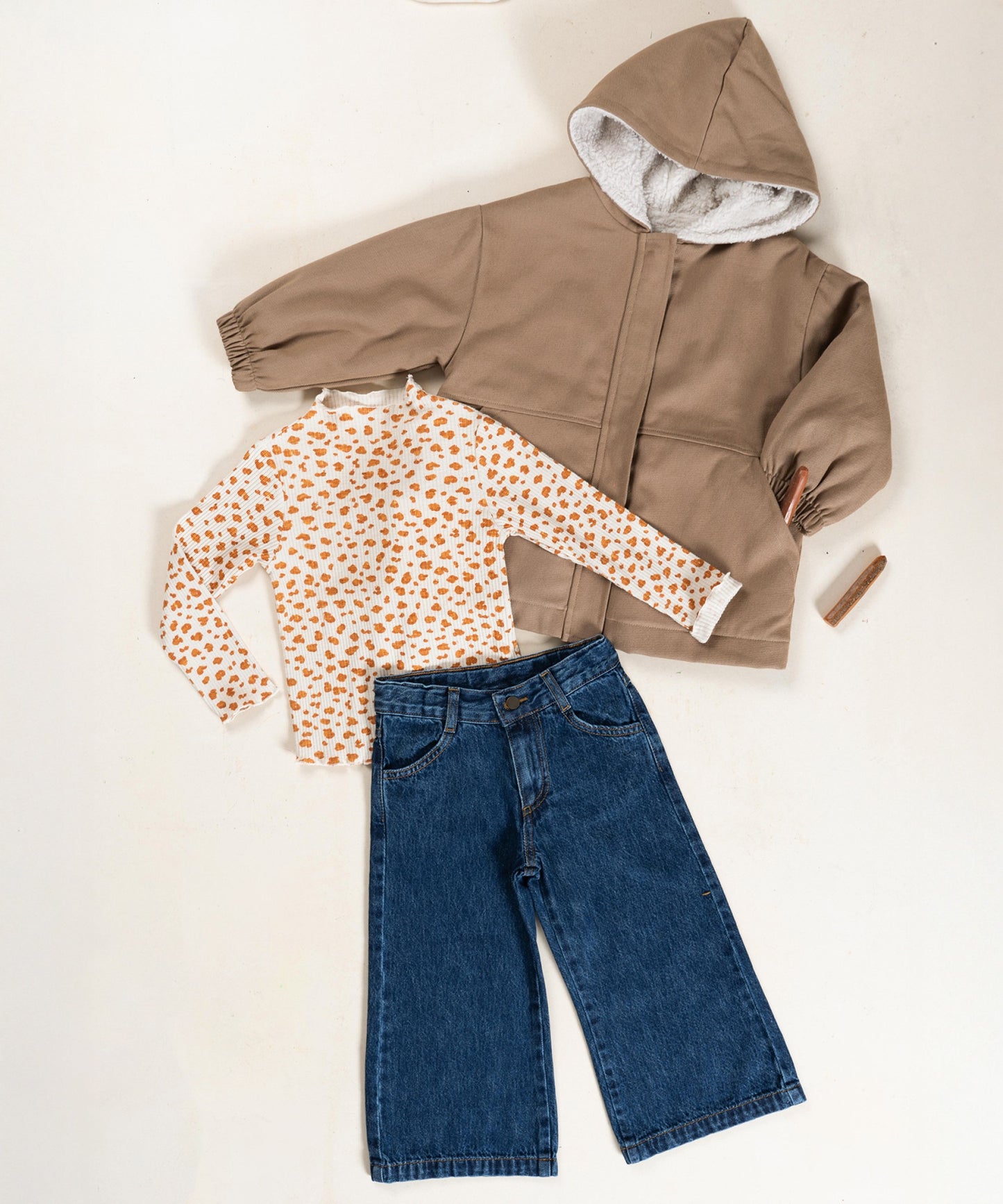 Straight Denim Trousers