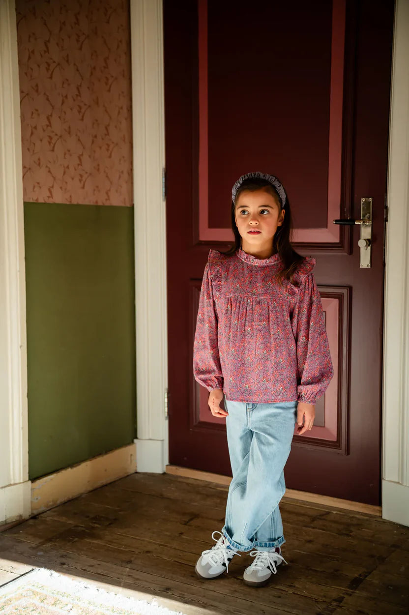 Ballon Fit Jeans Washed Light Blue