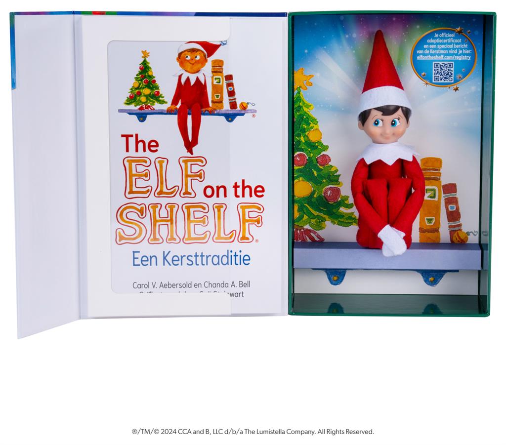 The Elf on the Shelf (Nederlands Jongen)  - Kersttraditie