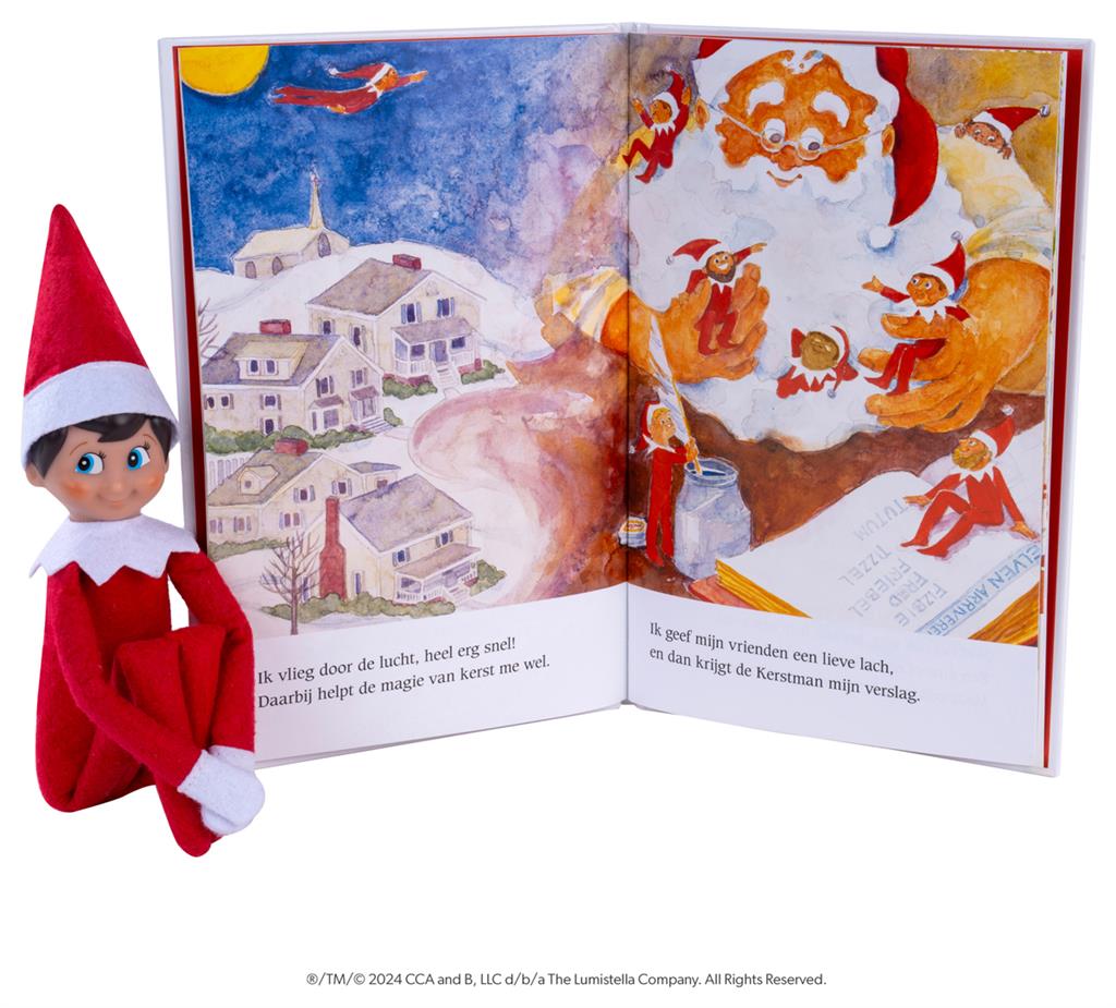 The Elf on the Shelf (Nederlands Jongen)  - Kersttraditie