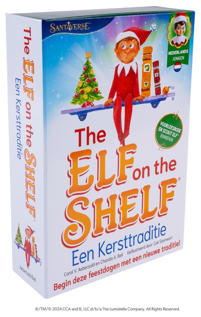 The Elf on the Shelf (Nederlands Jongen)  - Kersttraditie