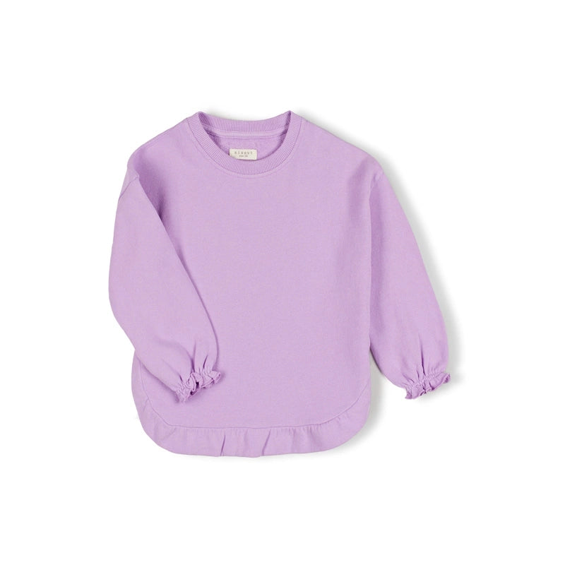 Ruffled sweater Lila