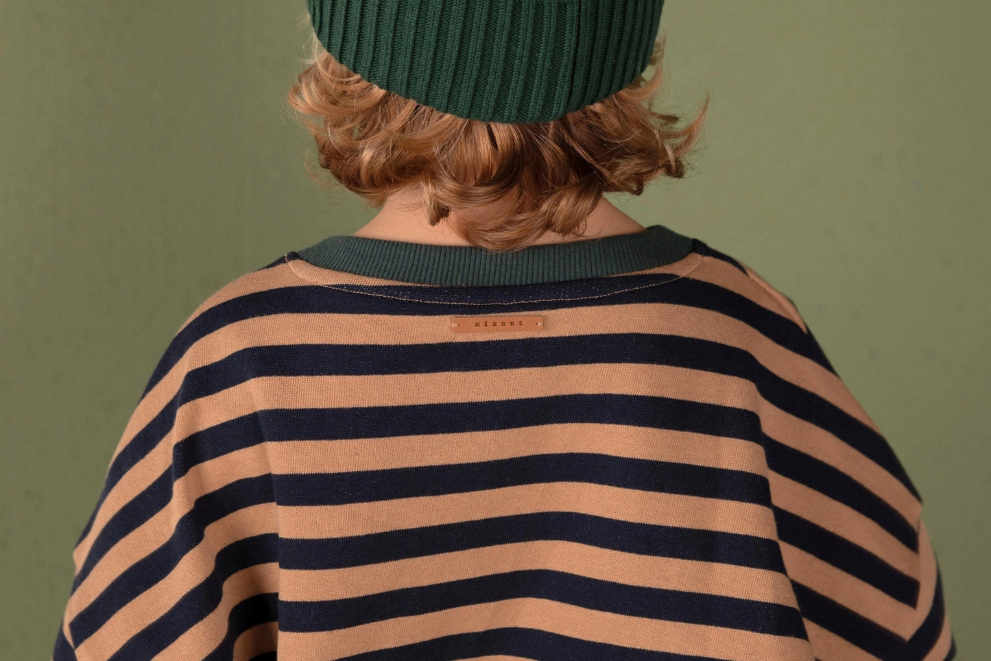 Rel Sweater Navy Stripe