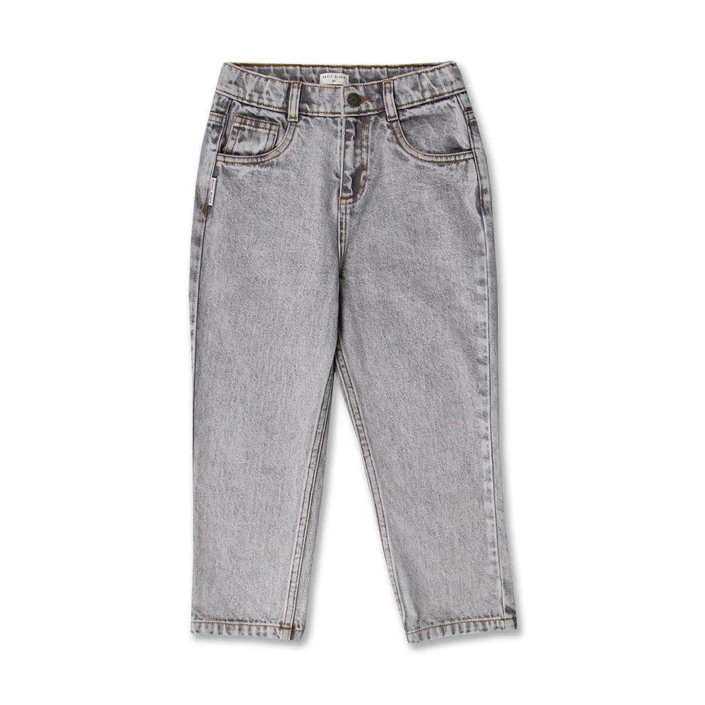Baggy Fit Jeans Washed light grey