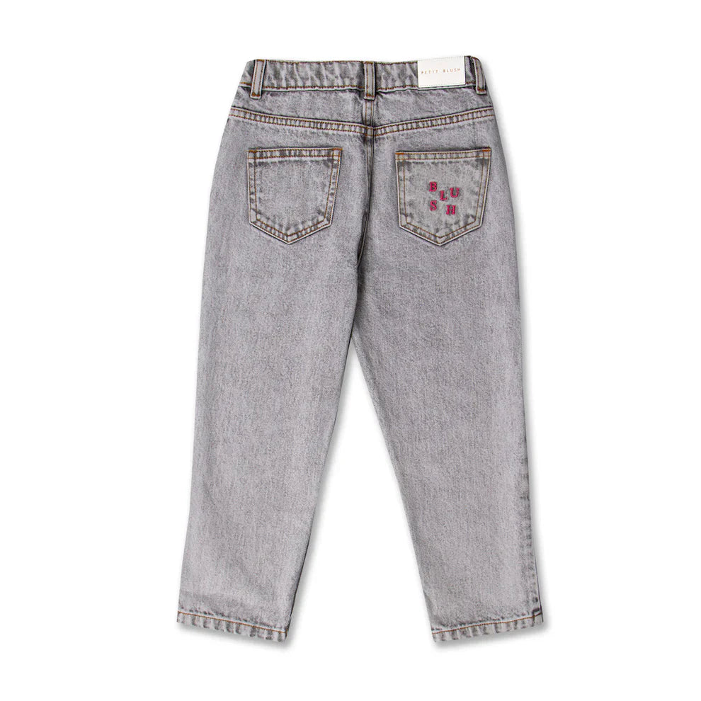 Baggy Fit Jeans Washed light grey