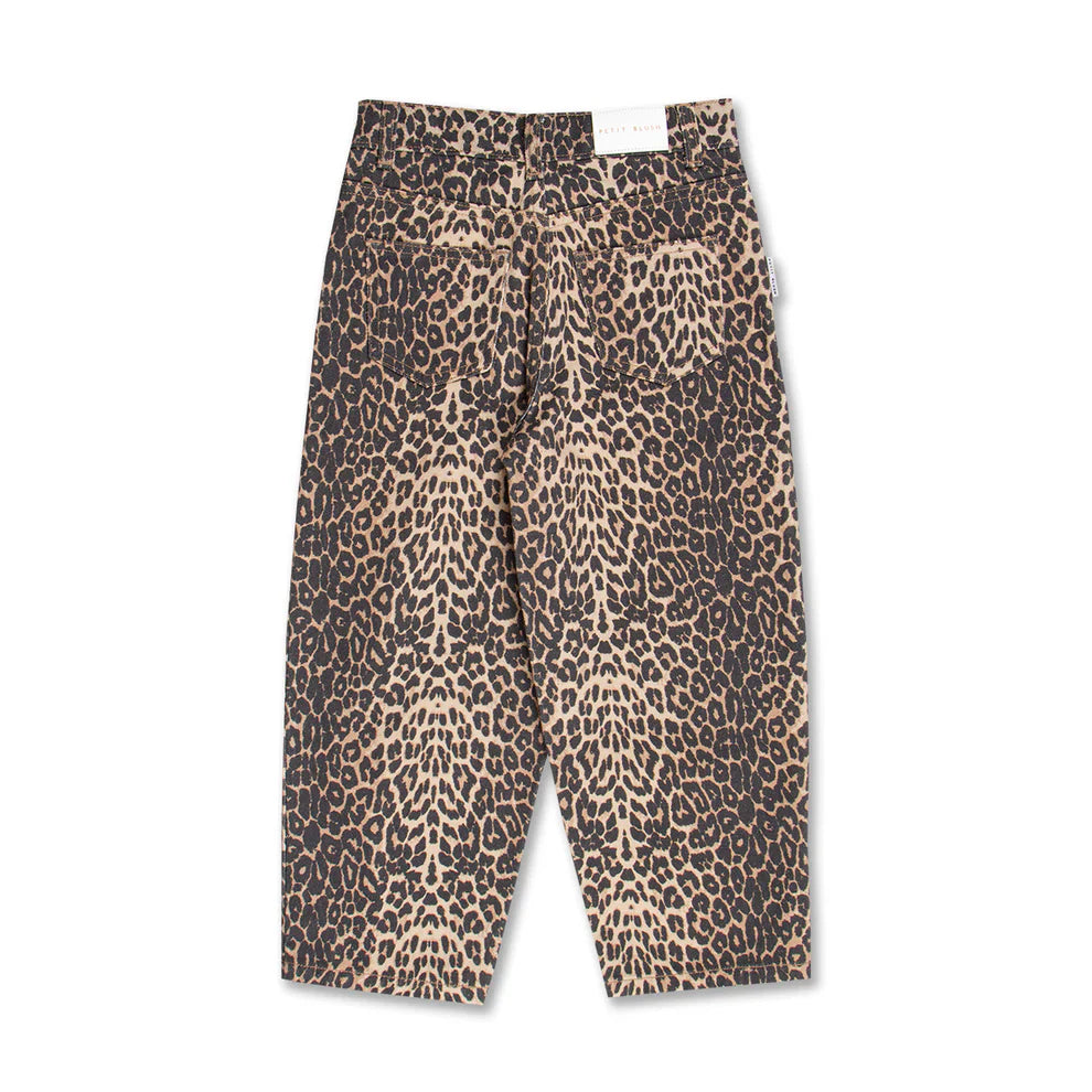 Ballon Fit Jeans Leopard AOP