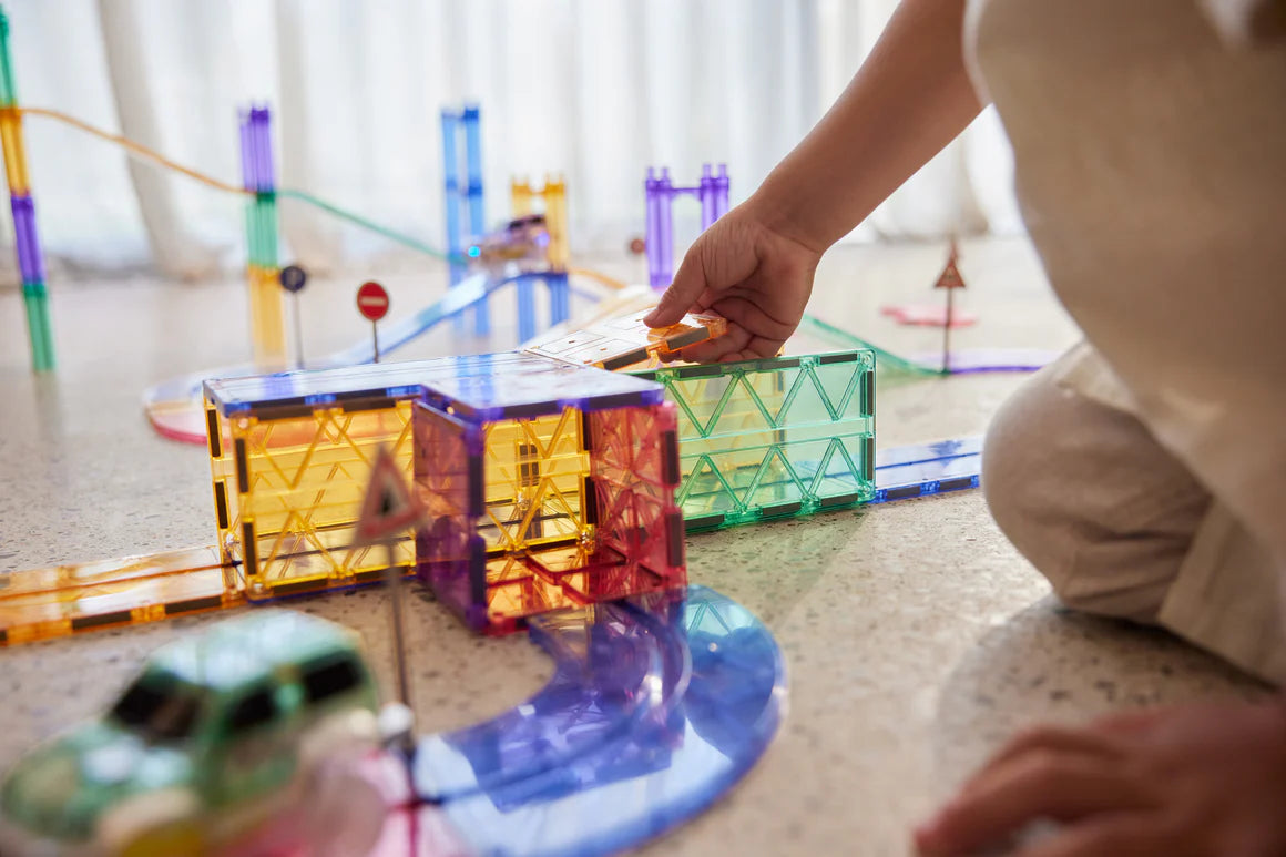 Clever Clixx Large Race Track Pastel