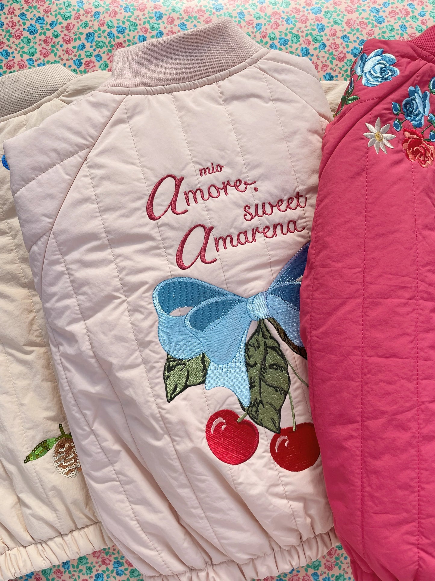 Juno Bomber Jacket (Cameo Rose)