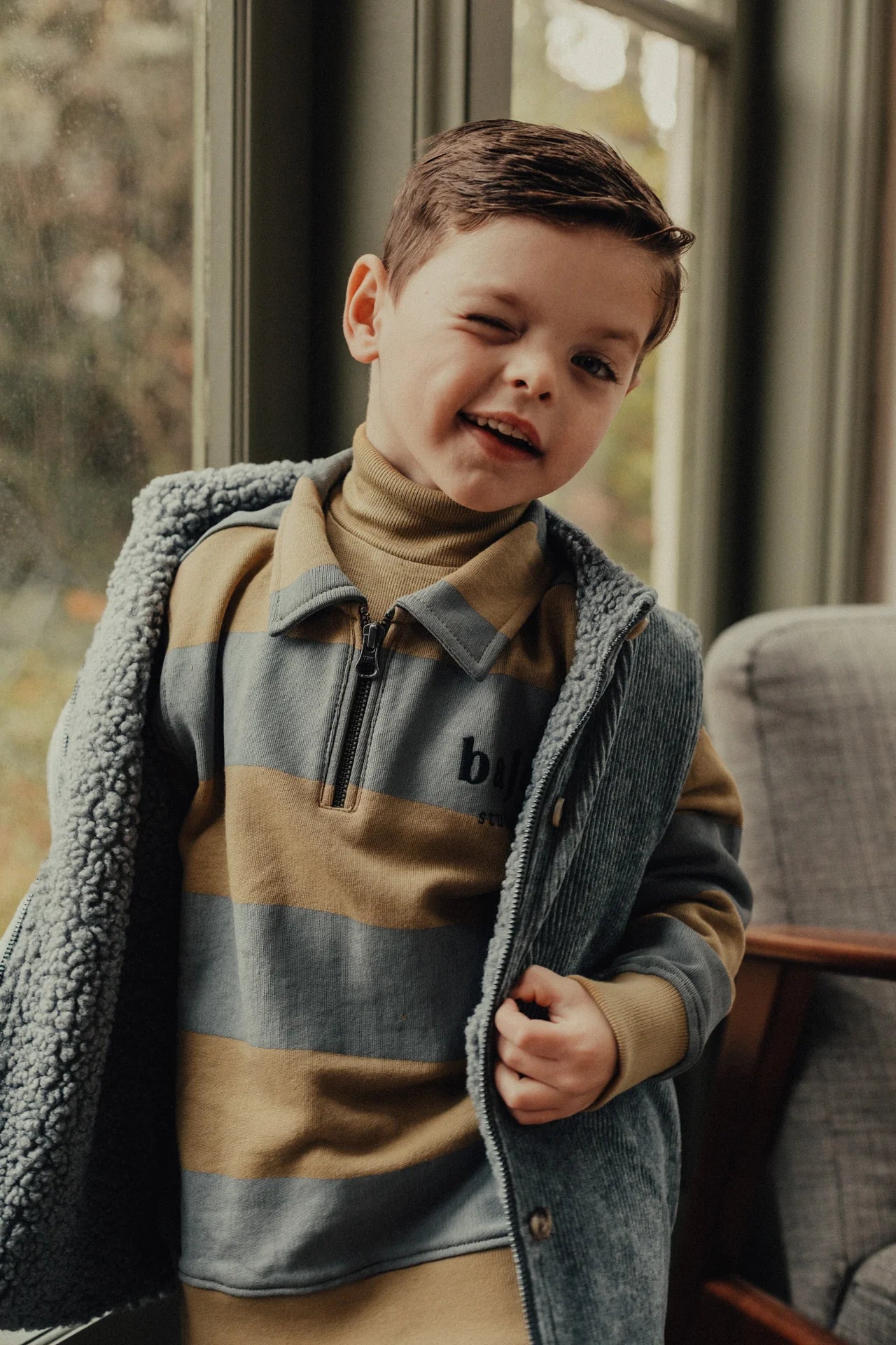 Eli Grey Melange Multicolor