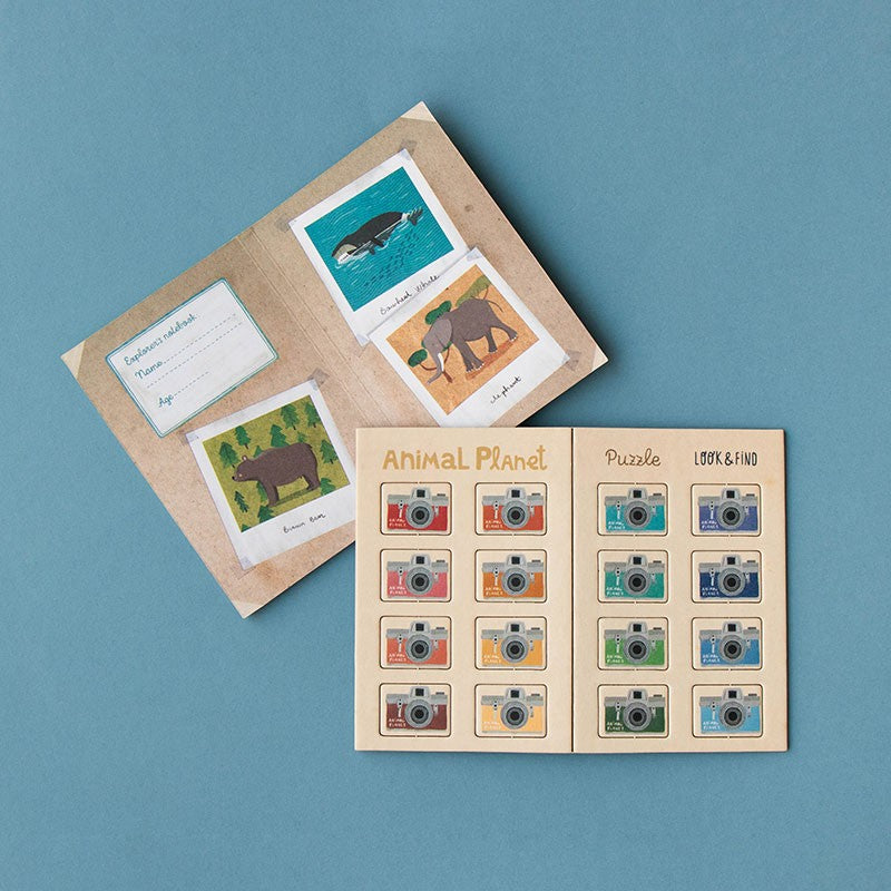 Animal Puzzzle Planet Look & Find