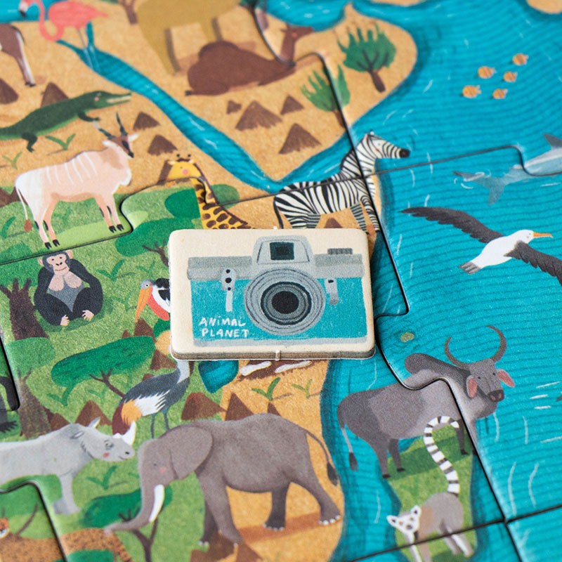 Animal Puzzzle Planet Look & Find