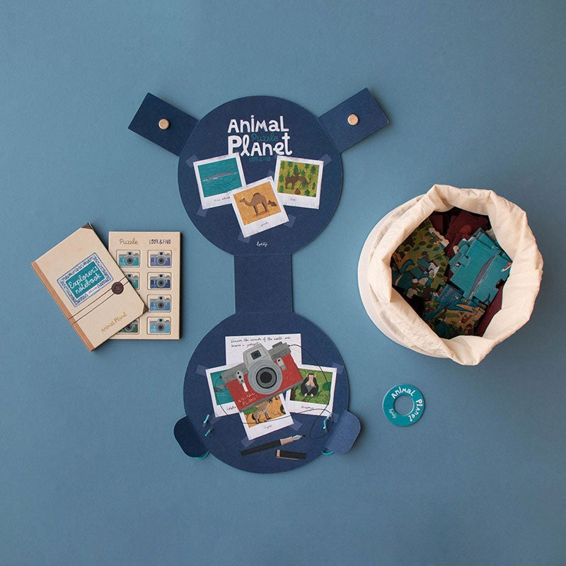 Animal Puzzzle Planet Look & Find