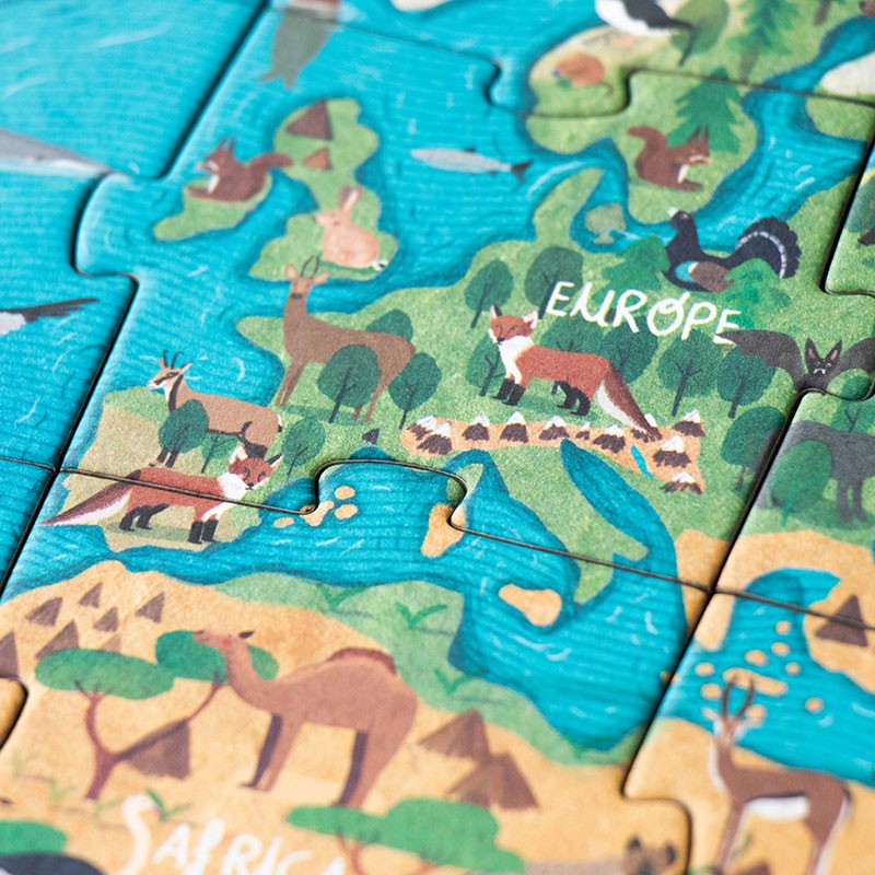 Animal Puzzzle Planet Look & Find